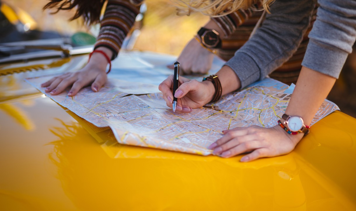 Reading map
