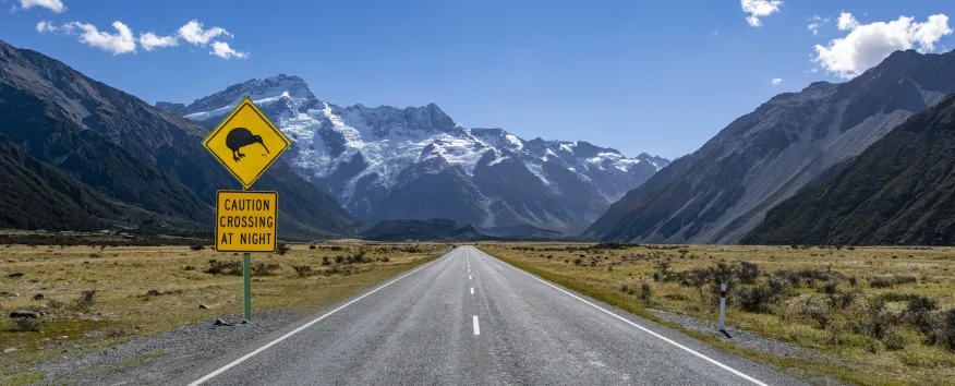Road to destination