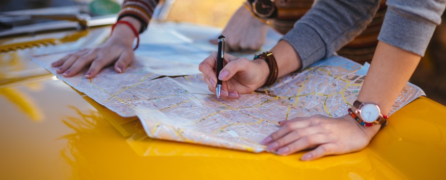 Reading map