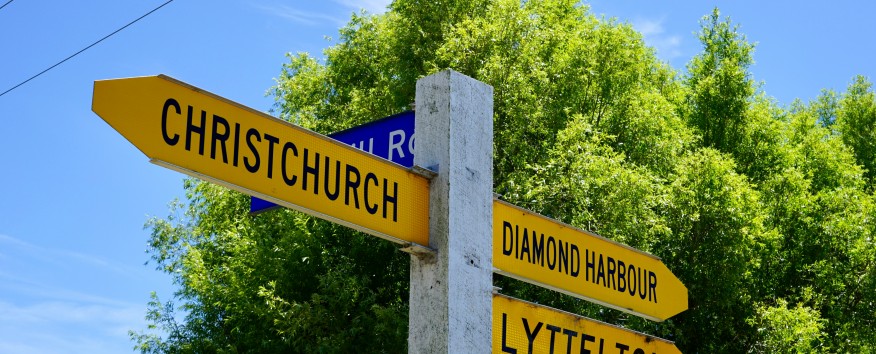 Christchurch sign