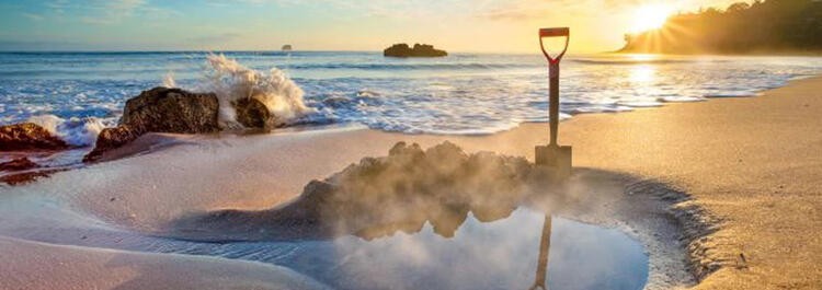 Hot water beach