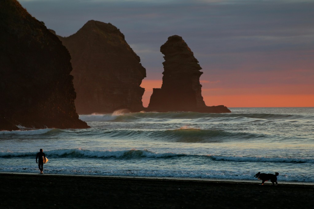 piha sunset