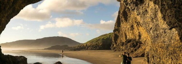 Bethells beach landscape