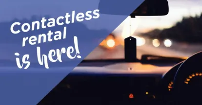 Contactless rental is here