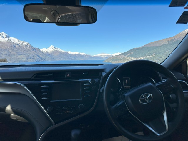 family sedan front window