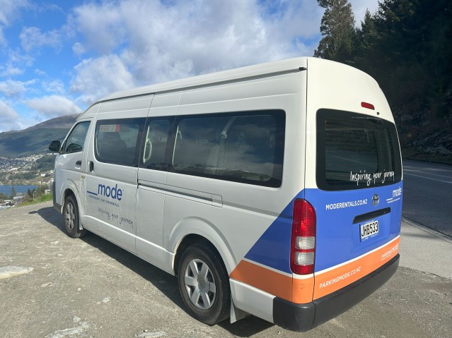 12 seater mini bus back