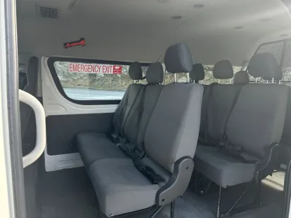 12 seater mini bus interior