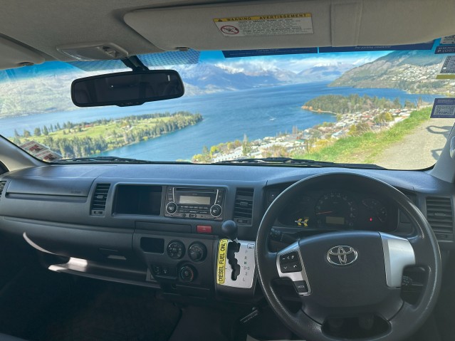 12 seater mini bus front window