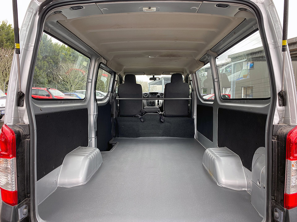 Mode Rentals Cargo Van Large - Interior Back View