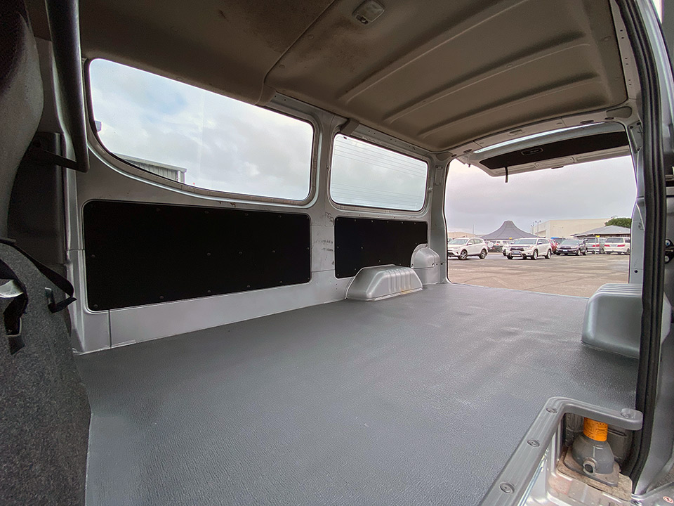 Mode Rentals Cargo Van Large - Interior Side View
